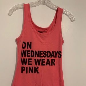 On Wednesdays We Wear Pink Tank Top